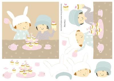 Time for Tea and Cake Quick Card