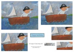Pirate Pete Sails the Seas