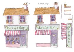 Cake Shop Decoupage