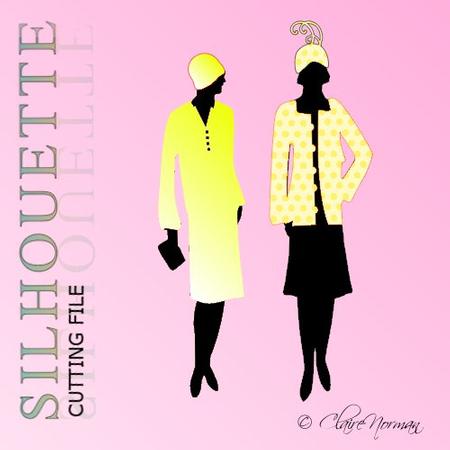 Two 1920's Style Women