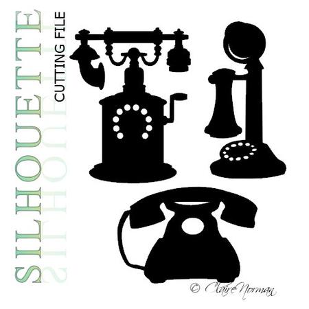 Old Fashioned Telephones