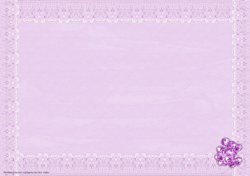 AMETHYST GEMS, WATERCOLOUR & LACE: A4 Multi-Directional Purple Background/Backing Paper