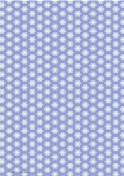 CHRISTMAS SNOWFLAKE STARS: A4 Multi-Directional Background/Backing Paper, With Commercial Use