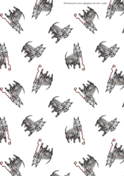 SCOTTIE DOG PATTERNED BACKGROUND: A4 Multi-Directional Backing Paper, With Commercial Use