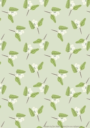 SNOWBERRY BACKGROUND: A4 Multi-Directional Patterned Background/Backing Paper