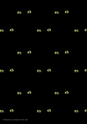 CAT EYES BACKGROUND: Spooky A4 Patterned Halloween Backing Paper