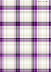 PURPLE TARTAN BACKGROUND: A4 Multi-Directional Plaid Patterned Backing Paper