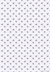 SPRIGS OF LAVENDER BACKGROUND: A4 Multi-Directional Floral Patterned Backing Paper
