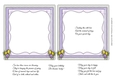 PROMISE OF SPRING: 2 Crocus Inserts, 1 Blank, 1 With Verse, Plus 3 Bonus Verses/Sentiments