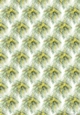 MIMOSA FLORAL BACKGROUND: A4 Yellow Flower Patterned Backing Paper