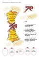 CHRISTMAS BELL-SHAPED CARD-Quick and Easy Card With 5 Sentiment Tags/Mini Inserts
