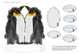 PENGUIN SHAPED CARD: Easy All-in-One Card with Mini-Insert and 5 Sentiment Tags