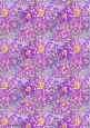A4 PINK & PURPLE ASTERS ALL-OVER FLORAL BACKGROUND: Multi-Directional Patterned Backing Paper