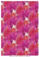 DAHLIAS: A4 Floral Background/Backing Paper, and Commercial Use
