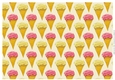 ICE CREAM CONES BACKGROUND/BACKING PAPER: A4 With Commercial Use