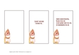 RED SQUIRREL INSERTS: 2 With Verse, One Blank, All Approx 5x3, and With Commercial Use
