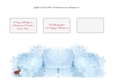 CHRISTMAS REINDEER IN THE SNOW: Insert With Optional Sentiments/Verses