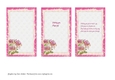 HONEYSUCKLE: 3 Floral Inserts, 2 With Verse