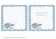 DOLPHIN INSERTS: 1x Blank Dolphin Insert, 1 x Dolphin Verse Insert (Includes Commercial Use)