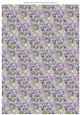 PURPLE PANSY BACKGROUND/BACKING PAPER: A4 Floral Craft Sheet (Includes Commercial Use).
