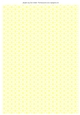 YELLOW & WHITE GEOMETRIC FLORAL BACKGROUND: A4 Multi-Directional Backing Paper/Craft Sheet, With Commercial Use.