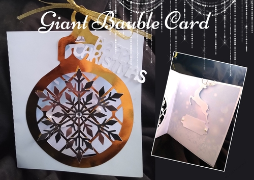 GIANT BAUBLE CARD (2020)