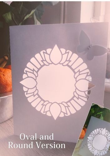 APERTURE CARD ONE / ROUND AND OVAL (NEW 2022 RANGE)