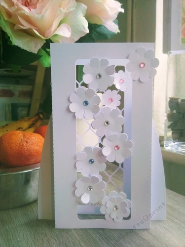 3D FLOWER AND TRELLIS CARD (NEW 2022 RANGE)