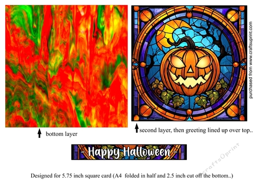 Stained Glass 16 -HALLOWEEN