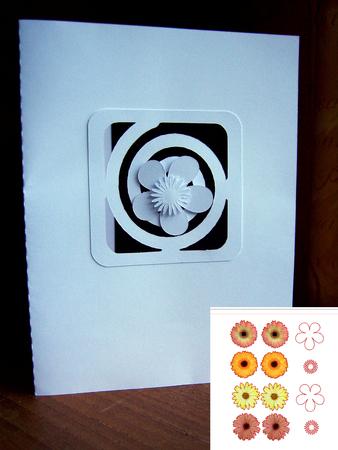 Spiral Flower Card