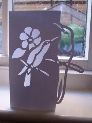 Birds 1 Over the Edge Card