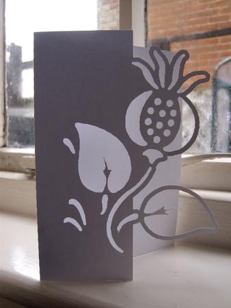 Floral 1 Over the Edge Card
