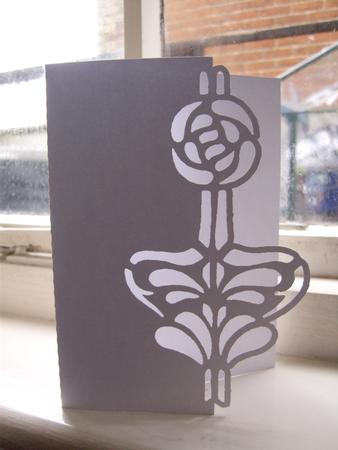 Floral 2 Over the Edge Card