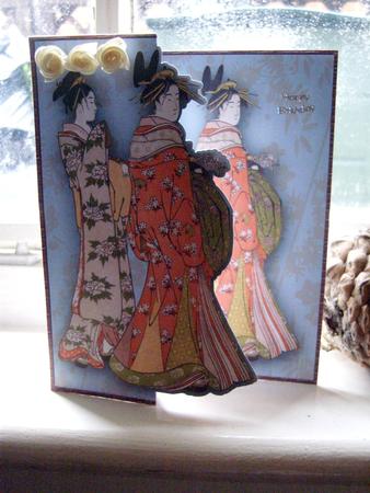 Geisha 1 Foldback Card