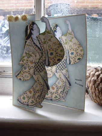 Geisha 2 Foldback Card