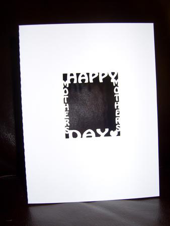 Happy Mothers Day Aperture Card