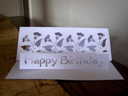Demi Easel Card
