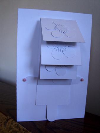 Floral Waterfall Card