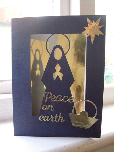 Mary And Jesus Aperture Card