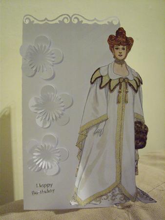 Elegant Lady 1 Edge Card