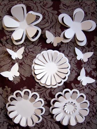 Pop Up Flowers With Butterflies
