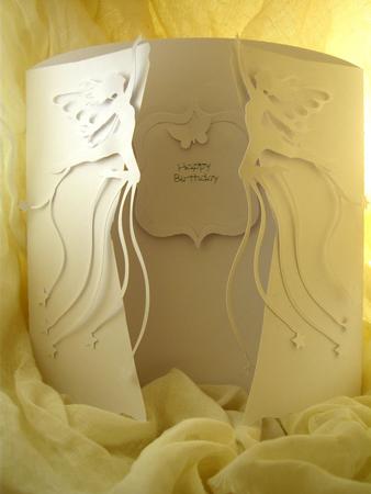 Curtain Gatefold Card
