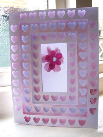 Heart Tunnel Frame Aperture Card