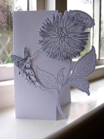 SCANNCUT OPTIMISED Line Art (over The Edge) Card 16 With Fairy