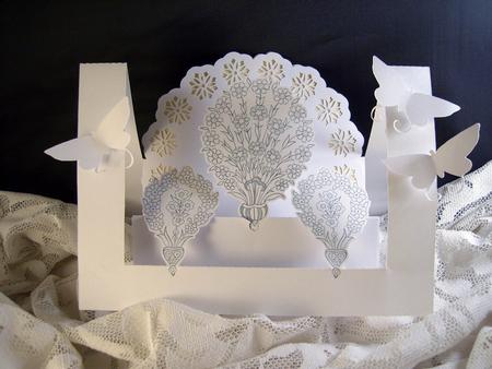 Turkish Flowers Centre Step Card