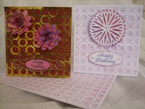 TRELLIS MAT CARD 
