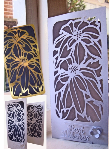 DL Filigree Framed Foliage Z card 