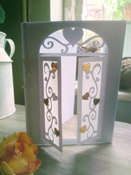 SCROLLS n HEARTS WINDOW CARD (2022 RANGE)
