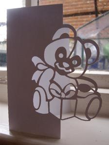 Teddy 4 Over the Edge Card