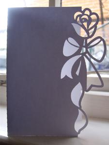 Floral 6 Over the Edge Card SVG